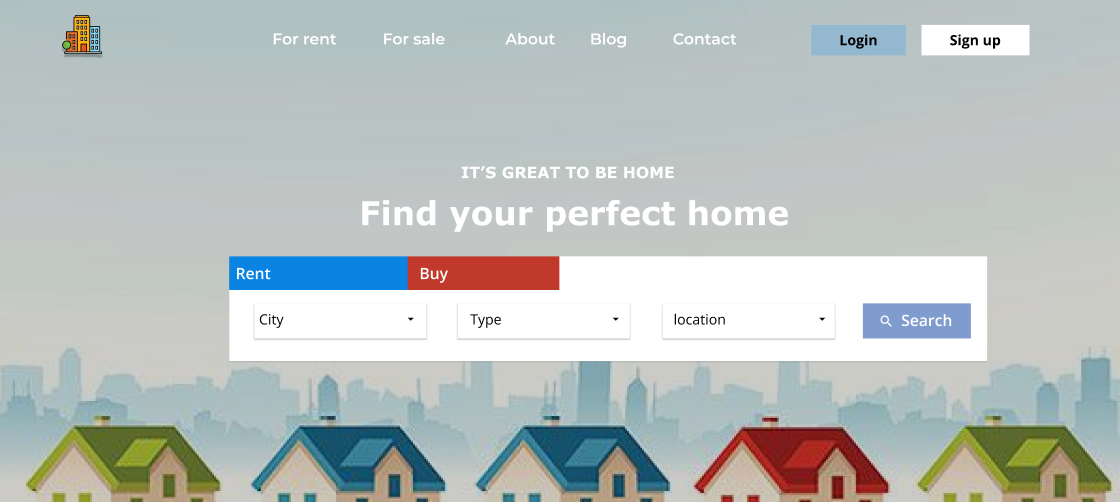 Apartamenti real estate platform